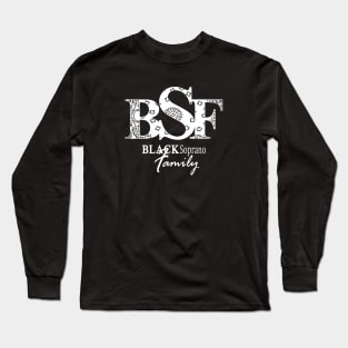 BSF wht bandana Long Sleeve T-Shirt